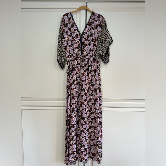 JOHNNY WAS Karisma Mixed Jumpsuit In Multi (D4) - Picture 6 of 9